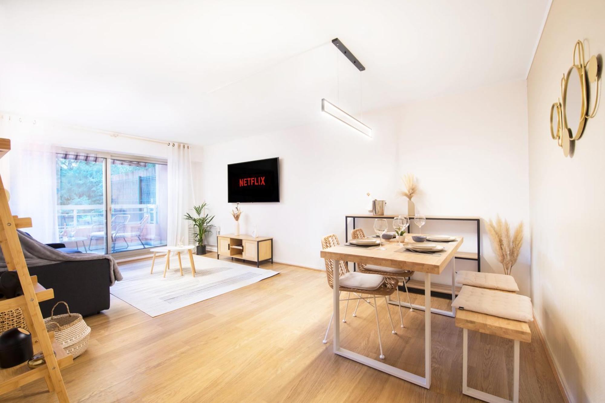 Appartement Renove - Terrasse - Parking - Bm Nice Eksteriør billede