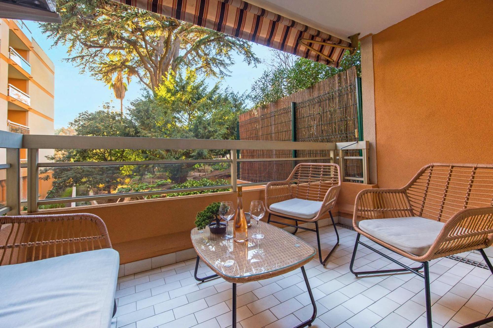 Appartement Renove - Terrasse - Parking - Bm Nice Eksteriør billede